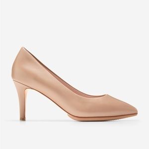 Cole Haan Marta Pump Tan Beige Pointed Toe Size 6.5
